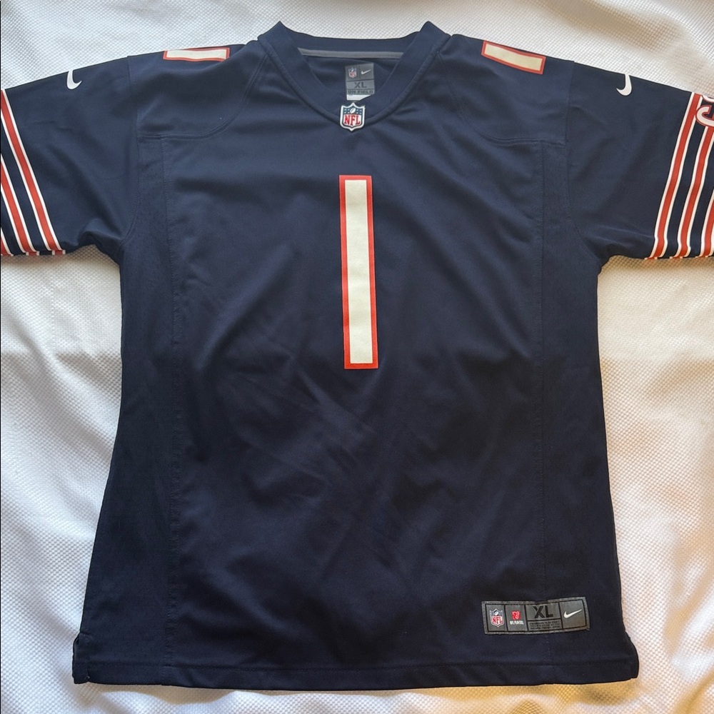 Nike Kids Dark Blue Football Jersey - XL